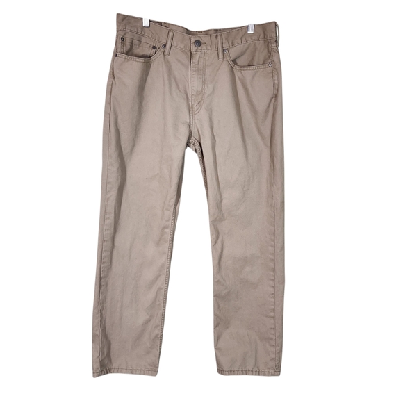 Levi's 514 Straight Fit Tan Jeans Mens, Sz 36 - Picture 1 of 8